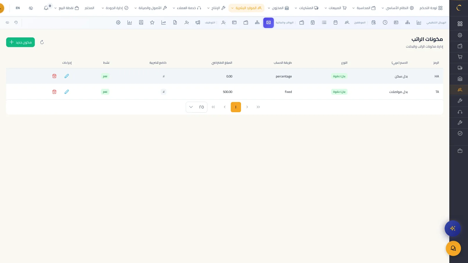 salary components page